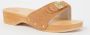 Scholl Slipper Women Pescura Heel Tan - Thumbnail 1