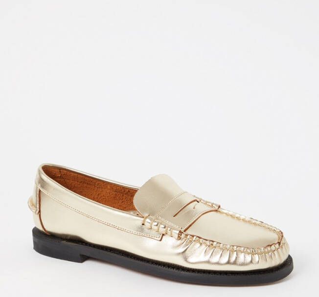 Sebago Dan loafer met metallic finish
