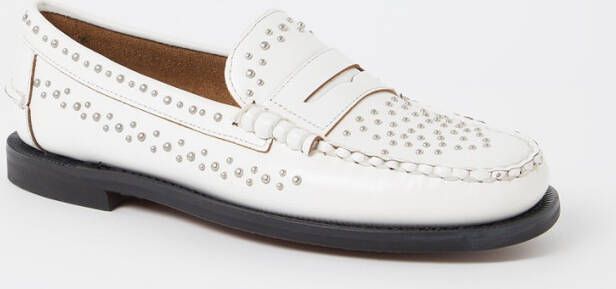 Sebago Dan loafer van leer met studs