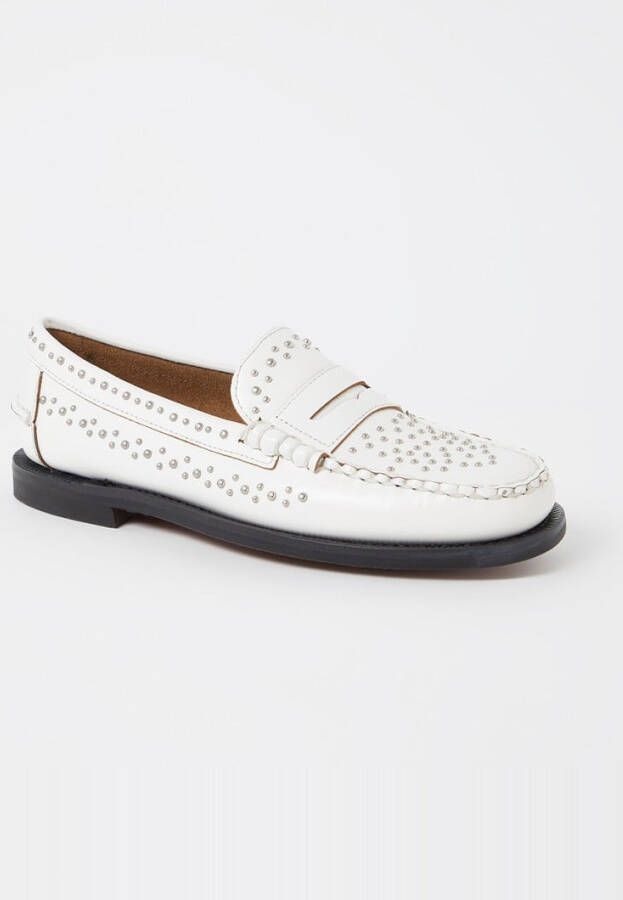 Sebago Witte platte schoenen met Dan Studs - Foto 2