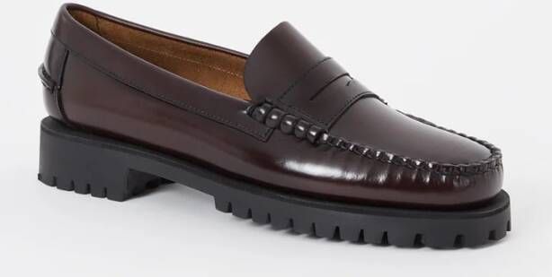 Sebago Dan Lug loafer van leer