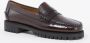 Sebago Bruine Leren Platte Schoenen voor het Winterseizoen Brown Dames - Thumbnail 9