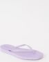 Sleepers Tapered Teenslippers Zomer slippers Dames Paars - Thumbnail 3