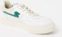 S.w.c. Stepney Workers Club Stepney Workers Club Pearl Strike Leather Sneakers White Green Beige - Thumbnail 2