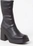 Steve Madden Overcast Enkellaarsjes Enkelboots met rits Dames Zwart - Thumbnail 4