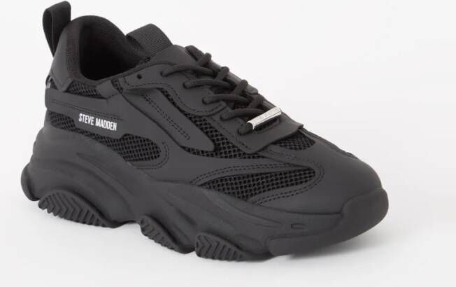 Steve Madden Possession-E Sneaker Dames Casual Schoenen Zwart Dames - Foto 17
