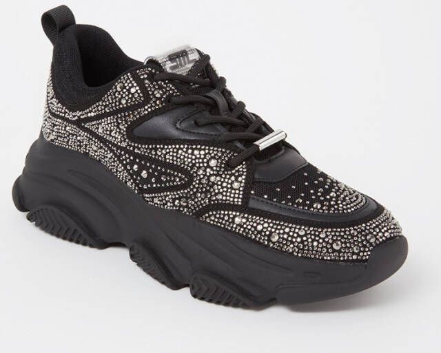 Steve Madden Privy sneaker met strass