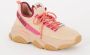 STEVE MADDEN Project cream gold Beige Nylon Lage sneakers Dames - Thumbnail 4
