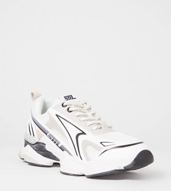 Steve Madden Speedster-E sneaker met metallic details