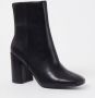 Steve Madden Dames Enkellaars Streams Bootie Zwart - Thumbnail 3