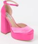 Steve Madden Tammy sandalette van satijn - Thumbnail 1