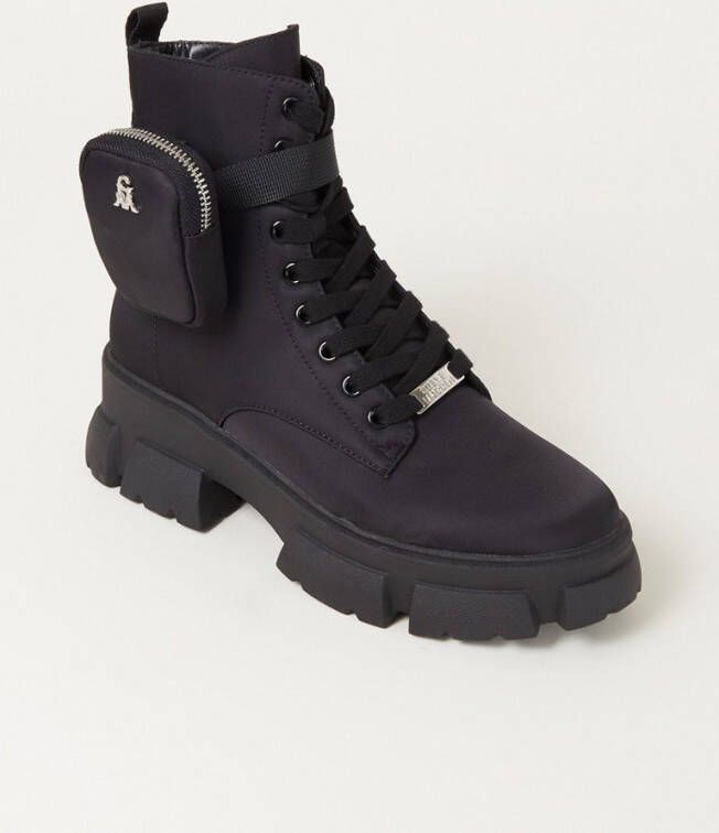 Steve Madden Tanker P biker boot met afneembaar etui