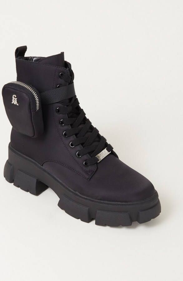 Steve Madden Tanker P biker boot met afneembaar etui - Foto 4