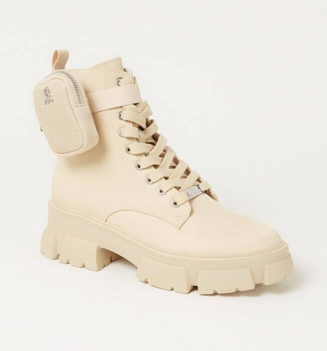 Steve Madden Tanker P biker boot met afneembaar etui