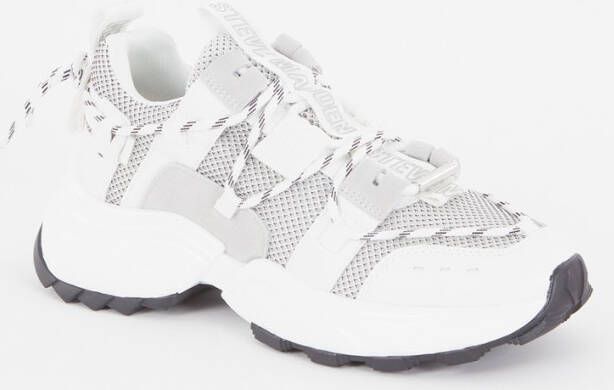 Steve Madden Tasmania sneaker met mesh details