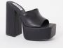 Steve Madden Heeled Mules Black Dames - Thumbnail 1