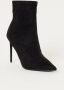 Steve Madden Vanya Enkellaarsjes Enkelboots met rits Dames Zwart - Thumbnail 3