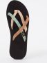 Teva W OLOWAHU MIXED B MAPLE SUGAR MULTI Dames Slippers MIXED B MAPLE SUGAR MULTI - Thumbnail 3