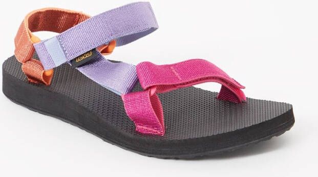 Teva Sandalen Original Universal Unwind 1003987-UNW Oranje Roze - Foto 3