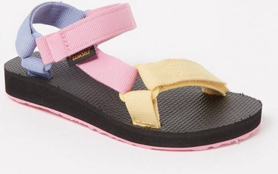 Teva Peuter kleuter sandalen turquoise Blauw Polyester All over print 24 25 - Foto 12