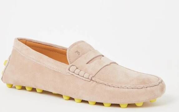 TOD'S Gommino Bubble mocassin van suède
