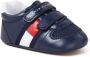 Tommy Hilfiger Blauwe Babyschoenen Velcro Shoe - Thumbnail 4
