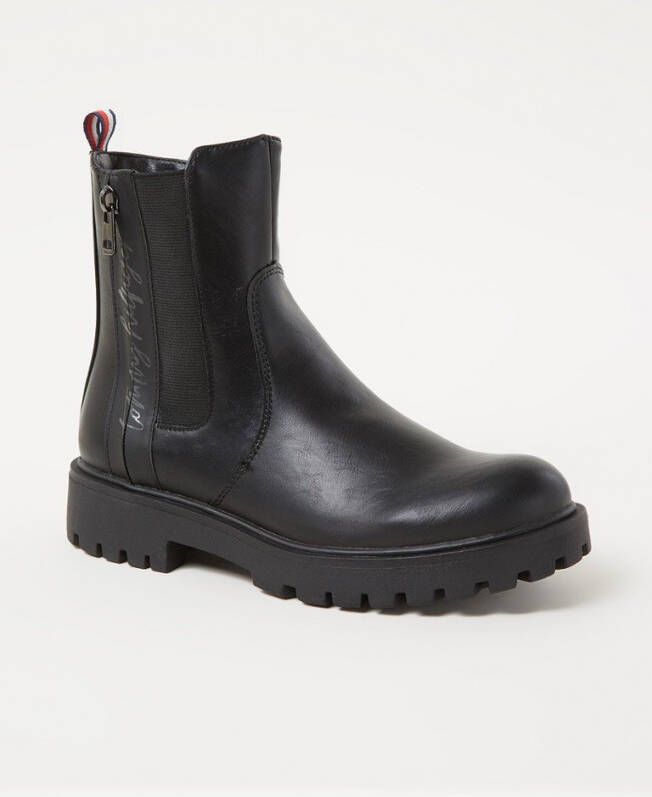 Tommy Hilfiger Chelsea boot van leer