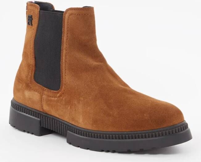 Tommy Hilfiger Chelsea boot van suède