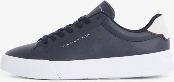 Tommy Hilfiger Court sneaker met suède detail