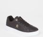 Tommy Hilfiger Lage Sneakers TH Court Zwart Black Dames - Thumbnail 3