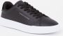 Tommy Hilfiger Court sneaker van leer met suède details en logo - Thumbnail 1