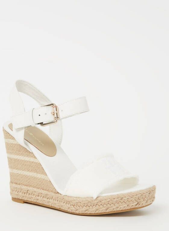 Tommy Hilfiger Denim sandalette met logo