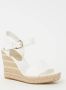 Tommy Hilfiger Wedges met labelstitching model 'ECRU' - Thumbnail 2