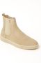 Tommy Hilfiger Camel Chelsea Boots Elevated Gum Nubuck Chelsea - Thumbnail 4