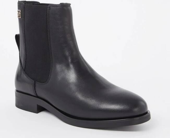 Tommy Hilfiger Elevated Essent Thermo chelsea boot van leer