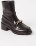 Tommy Hilfiger Zwarte Enkellaarsjes Tommy Twist Hardware Bootie - Thumbnail 2