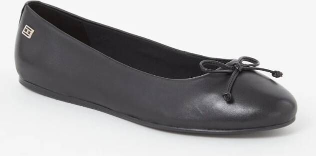 Tommy Hilfiger Essential ballerina van leer