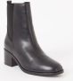 Tommy Hilfiger Zwarte Chelsea Thermo Enkellaarzen Black Dames - Thumbnail 1