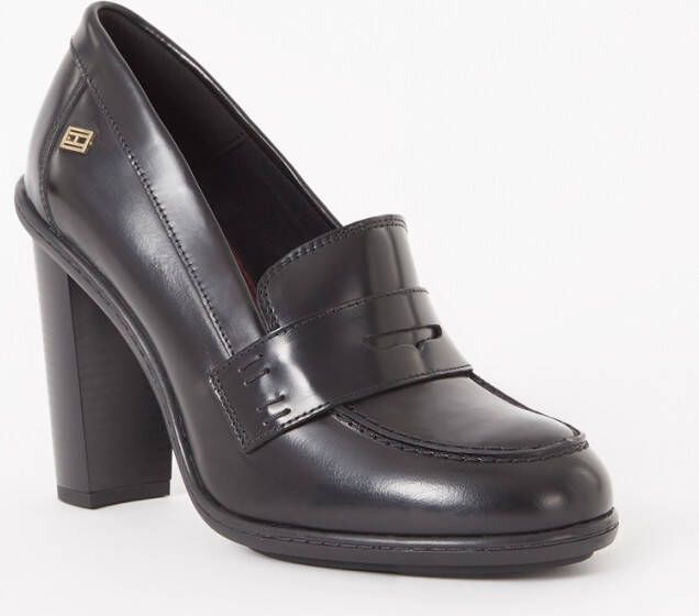 Tommy Hilfiger Essential pump van leer