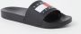 TOMMY JEANS Badslippers POOL SLIDE ESS zomerschoen badschoens slippers met opvallende logo-vlag - Thumbnail 4