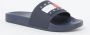 TOMMY JEANS Badslippers POOL SLIDE ESS zomerschoen badschoens slippers met opvallende logo-vlag - Thumbnail 4