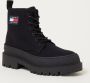 Tommy Jeans Zwarte laarzen voor dames van Tommy Hilfiger Black Dames - Thumbnail 3