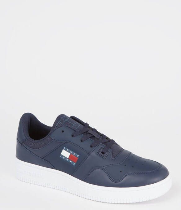 Tommy Hilfiger Retro sneaker van leer met logo