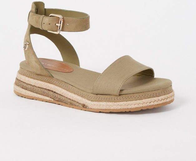 Tommy Hilfiger Sleehak met suède details