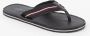Tommy Hilfiger Slipper met leren details - Thumbnail 1