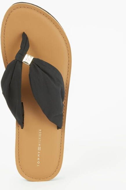 Tommy Hilfiger Teenslippers TH ELEVATED BEACH SANDAL zomerschoen comfortabele schoen flats slippers met th-sieraandeel - Foto 3