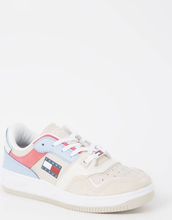 Tommy Hilfiger Sneaker met details van suède