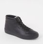 Retro Sneaker Prep Vulc High Leather Hoge sneakers Leren Sneaker Heren Zwart - Thumbnail 2
