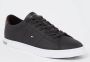 Tommy Hilfiger Sneakers ESSENTIAL LEATHER DETAIL VUL met contrastafwerking vrijetijdsschoen lage schoen veterschoen - Thumbnail 1