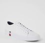 Tommy Hilfiger Sport Tommy Hilfiger Modern Vulcanized Corporate heren sneaker Wit - Thumbnail 4